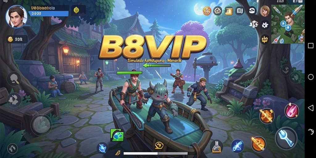 Tampilan gameplay menakjubkan B8VIP dalam simulasi kehidupan.