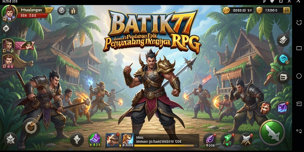 Screenshot gameplay BATIK77 yang menampilkan pertarungan seru dan visual memukau.