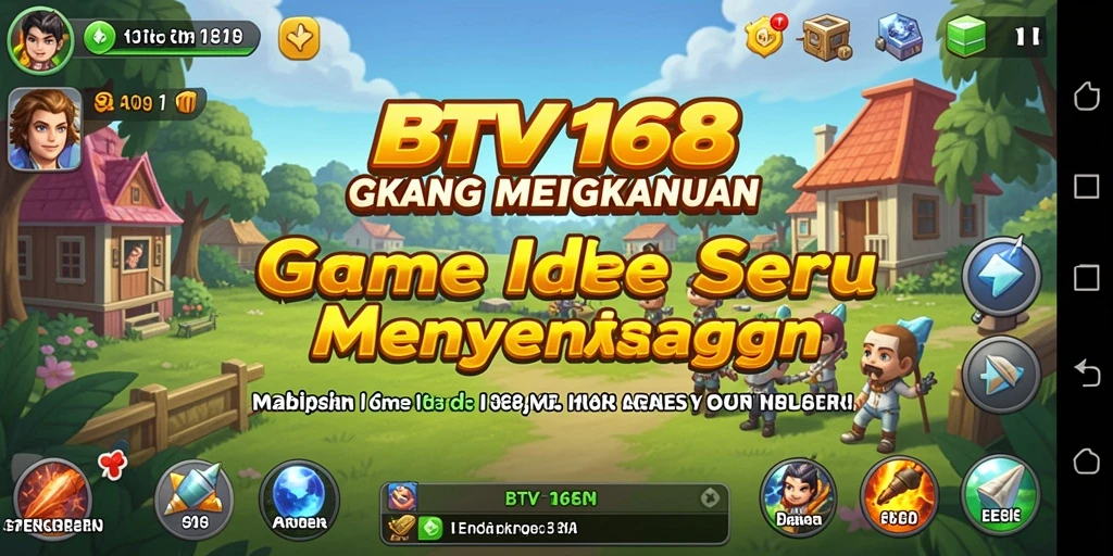 Tampilan gameplay BTV168 yang menarik dan interaktif.