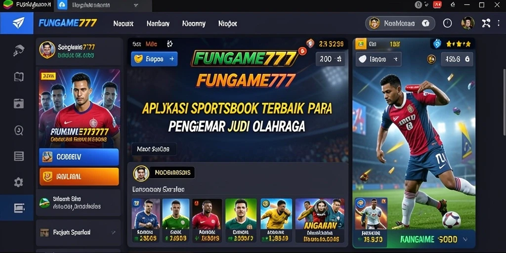 Tampilan gameplay FUNGAME777 dengan taruhan olahraga yang menarik.