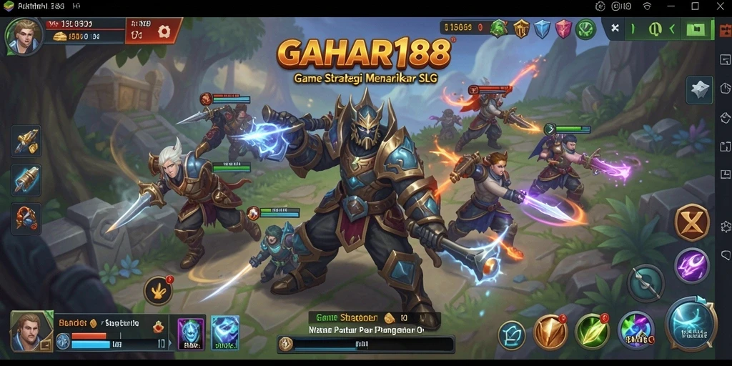 Tampilan gameplay GAHAR188 yang mendebarkan dan strategis.