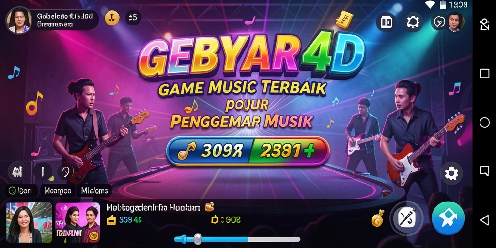 Tampilan gameplay GEBYAR4D yang seru dan interaktif.