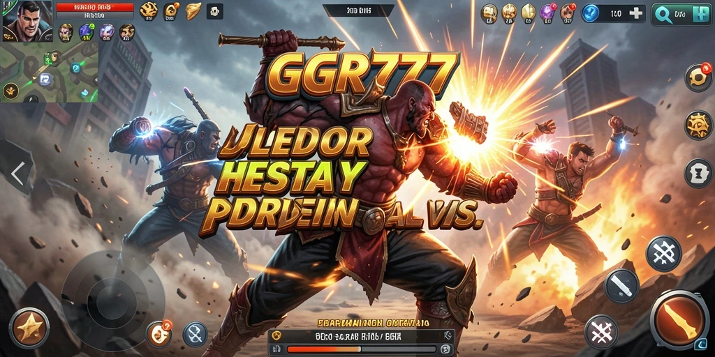 Tangkapan layar gameplay GGR777 yang penuh aksi.
