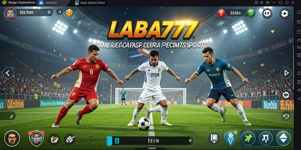 Screenshot LABA777 menampilkan pertandingan seru dalam olahraga.
