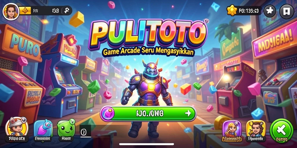 Screenshot gameplay PULITOTO yang menampilkan aksi seru dan grafis menarik.