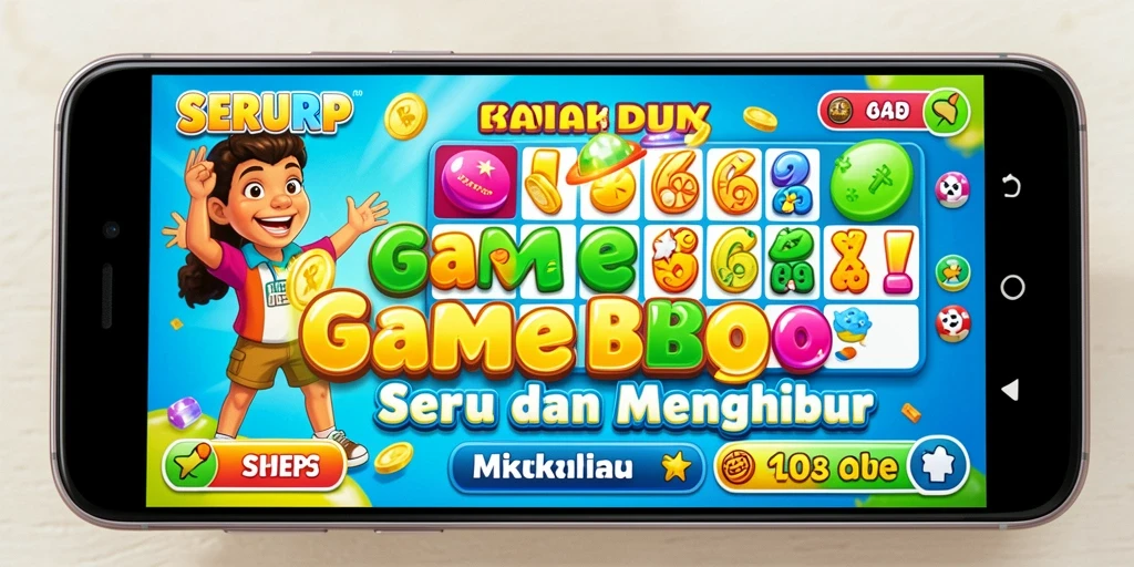 Screenshot gameplay SERURP menampilkan keseruan bermain Bingo.